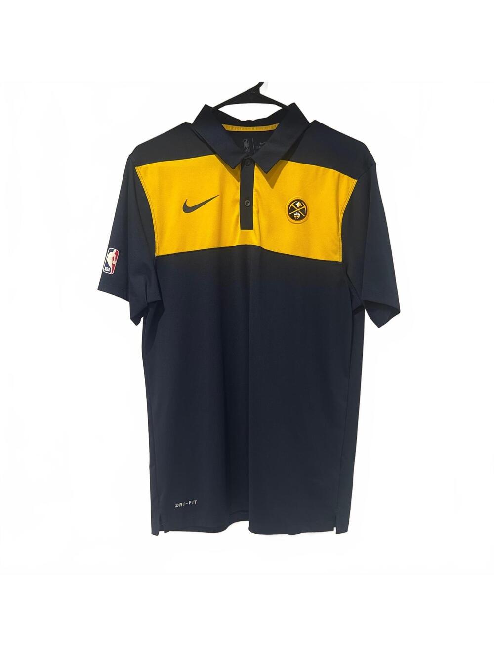 Nike NBA Denver Nuggets Dri-FIT Polo Shirt Size S